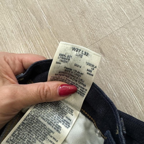 Lee Luke men's jeans navy denim size 27/32 used