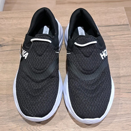 Hoka men's sports sneakers new, black, size 41.5