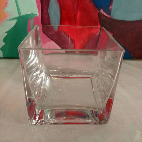 Crystal decorative piece new, cubic shape
