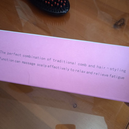 Digital Hair Straightening Comb used with temperature control
