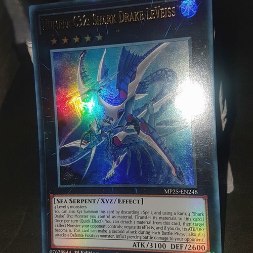 Number C32 Shark Drake LeVeiss YuGiOh TCG Ultra Rare like new