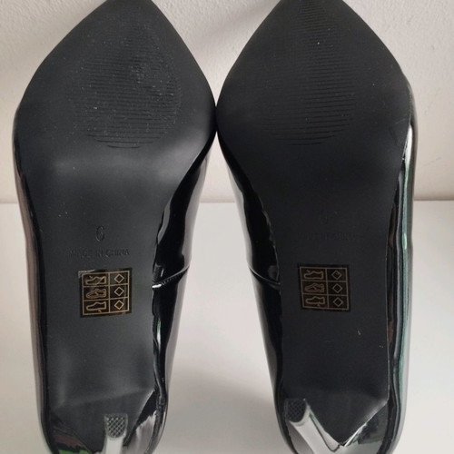 Raid stiletto pump new, black patent leather, size 39/39.5