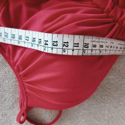Isabelle one-piece swimsuit Large new, red