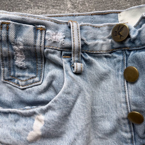 One Teaspoon denim skirt like new, blue, size XS