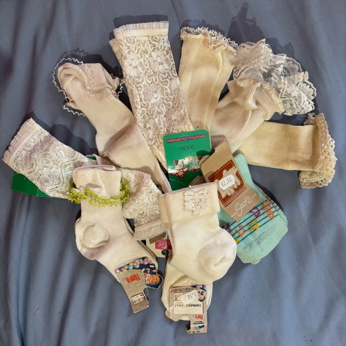 Baby socks 0-2 years new, pack of 9 pairs