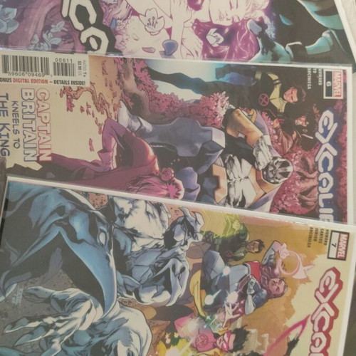 Marvel Excalibur 2019 comic issues #1-7