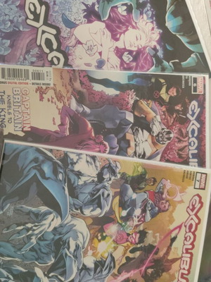 Marvel Excalibur 2019 comic issues #1-7