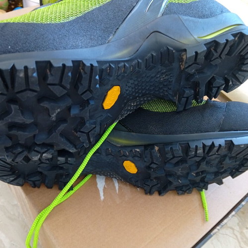 Salewa MS Raven 3 GTX hiking boots new, size 44.5, black and green