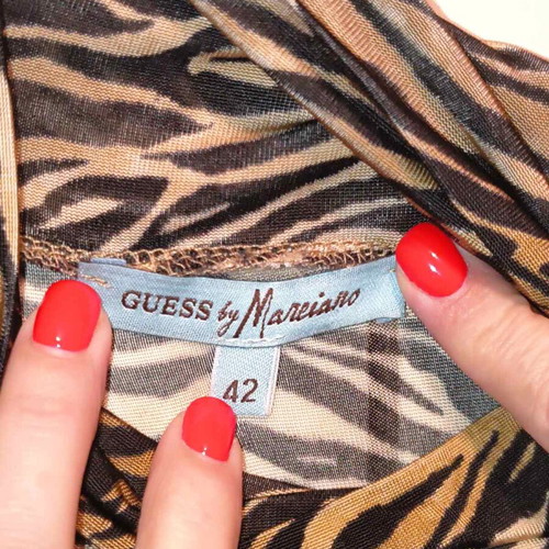 Guess by Marciano Animal Print Dress used, multicolor