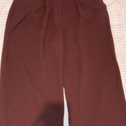 Mango women's burgundy pants like new
