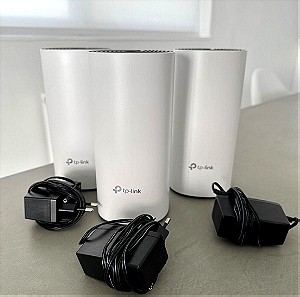 3 pack Deco M4  AC1200 Whole Home Mesh Wi-Fi System