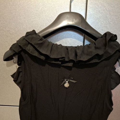 Denny Rose sleeveless blouse like new, black, size M