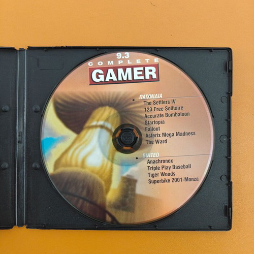 Complete Gamer CD-ROM 9.3 used with demos and videos