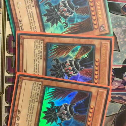Darklord Superbía deck like new