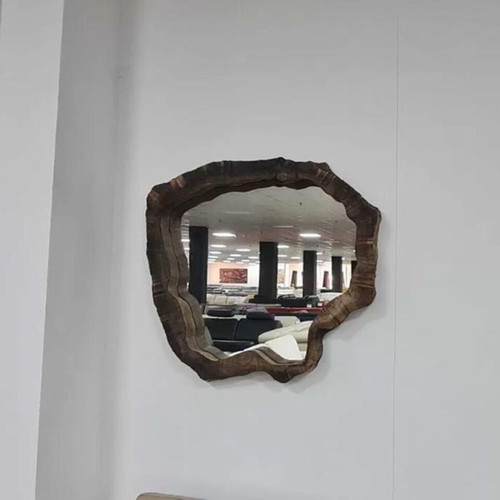 Unique mirror made of solid wood new, handmade