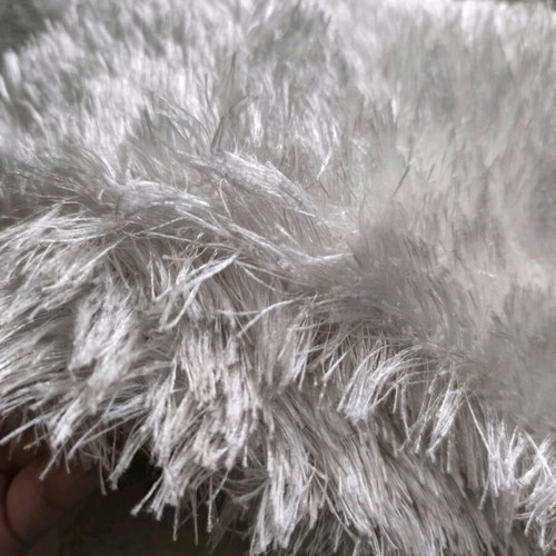 Handmade neck warmer like new, white