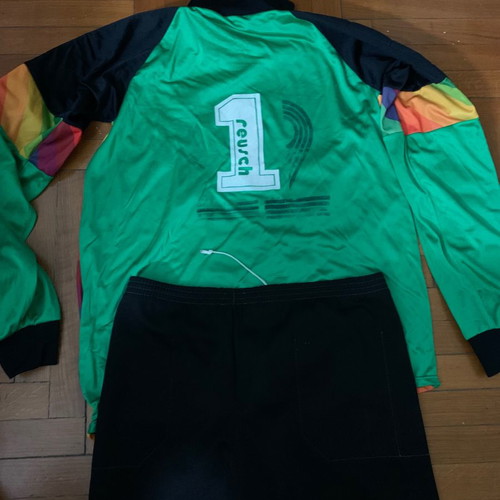 Old goalkeeper kit XL size used, authentic