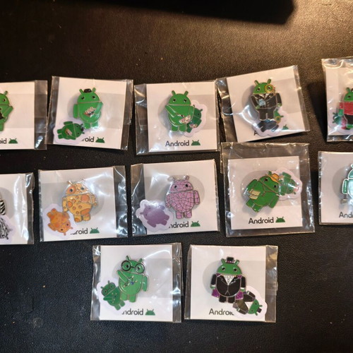 Android collectible pins new, Android Artist Series MWC 2026