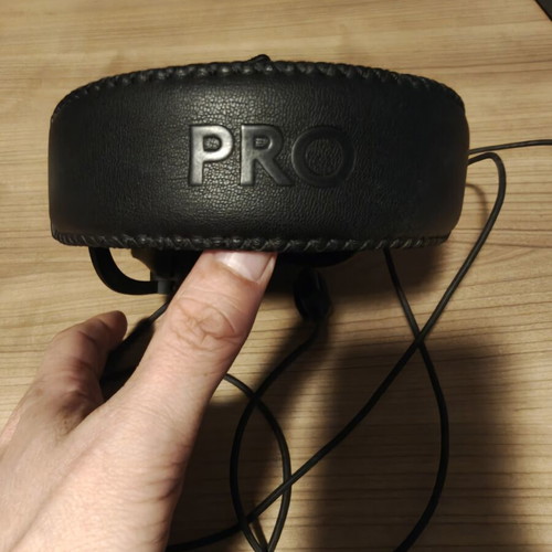 Logitech G Pro X 7.1 DTS headset wired, like new, black