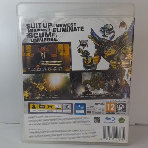 Men in Black Alien Crisis PS3 game, excellent condition
