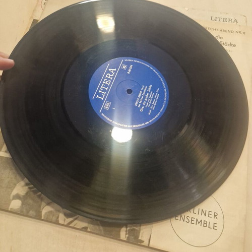 Berliner Ensemble Brecht-Abend Nr. 2 Über Die Großen Städte 2LP used