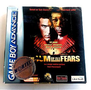 THE SUM OF ALL FEARS GAMEBOY ADVANCE 2002 NINTENDO