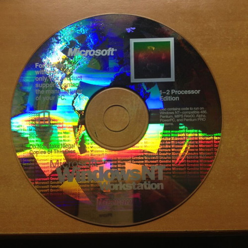 Microsoft Windows NT Workstation 4.0 CD like new