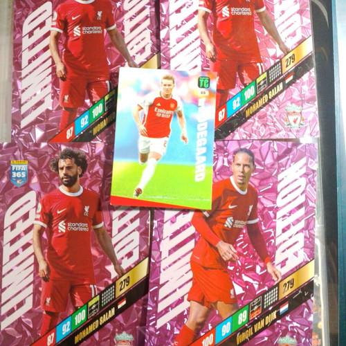 Cards with album like new, 504 pcs gold TMX cards