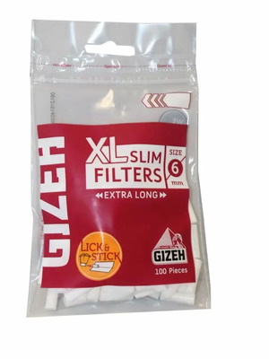 Φίλτρα GIZEH Slim 6mm Extra Long 100 τεμ καινούργιο