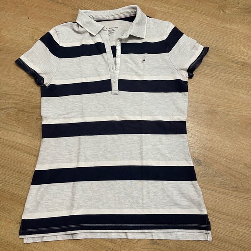 Tommy Hilfiger T-shirt used, gray, size S/M