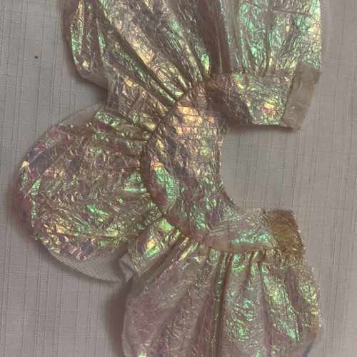 Bibi bo shiny flower skirt second period like new