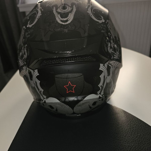 Nova 330-DV Skull Black Matt/Antracite Large helmet used