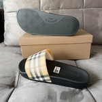 Burberry men slippers new, beige and black, sizes 43-45