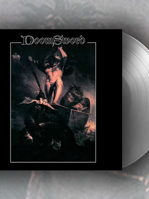 DoomSword LP νέα έκδοση 180gr silver vinyl με ανάγλυφο εξώφυλλο και πόστερ