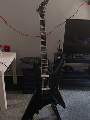 Jackson Warrior JS32 ηλεκτρική κιθάρα σαν καινούργια με Floyd Rose