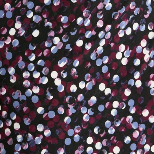 Anne Klein midi dress like new, black multicolor