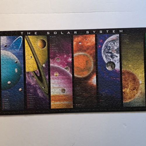 Solar System puzzle like new, 1000 pieces, Eurographics