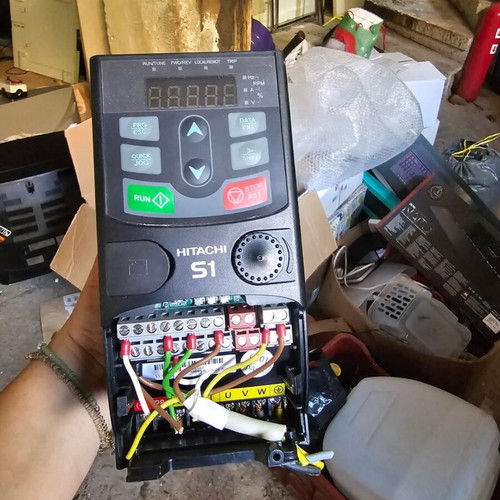 Ventilation box with tachometer like new, 3 horsepower