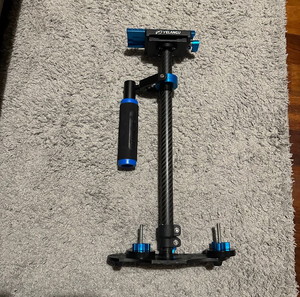 YELANGU S60T 60cm Carbon Fiber Handheld Steady Stabilizer 360 For DSLR Camera