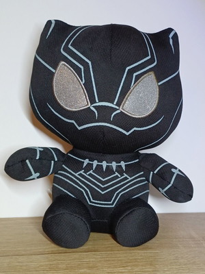Black Panther Marvel plush toy by T's Factory Japan