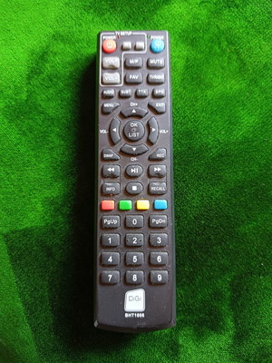 BHT1606 remote control compatible with Digiview and Powertech receivers
