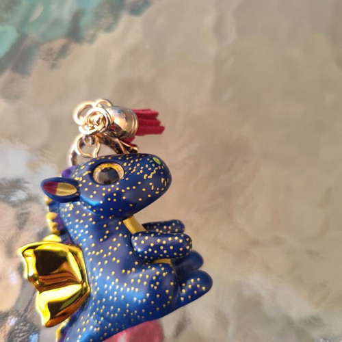 Dragon keychain new, multicolored