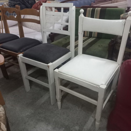Chairs used in excellent condition, various designs