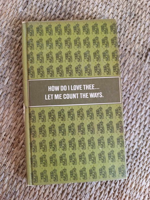 How do I love thee … let me count the ways collectible book like new