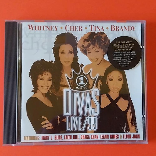 Divas Live 1999 CD like new, pop