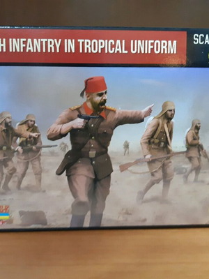Turkish Infantry Figures WWI new, scale 1/72 Strelets