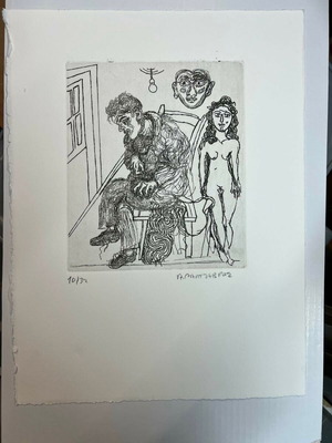 Chalcography by Tasos Mantzavinos signed and numbered, new