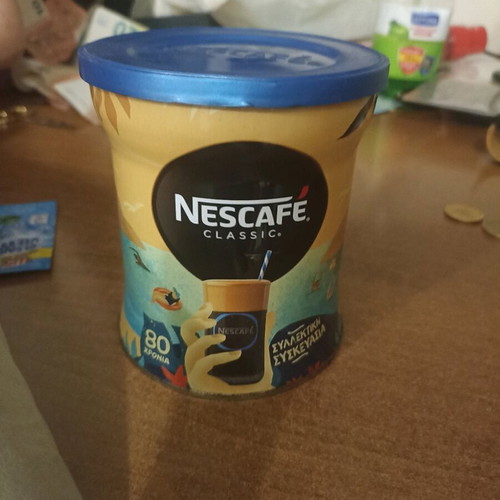 Nescafe collectible box 80 years like new