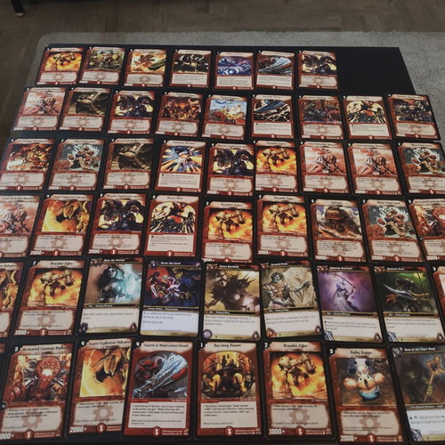 Vintage Duel Masters card collection (45 pcs) + 7 World of Warcraft TCG cards