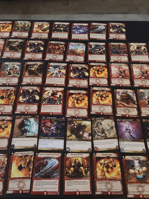 Vintage Duel Masters card collection (45 pcs) + 7 World of Warcraft TCG cards